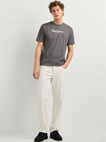 Maglietta ' EGGO  ' di Pepe Jeans in grigio