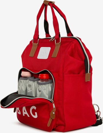 BagMori Backpack in Red