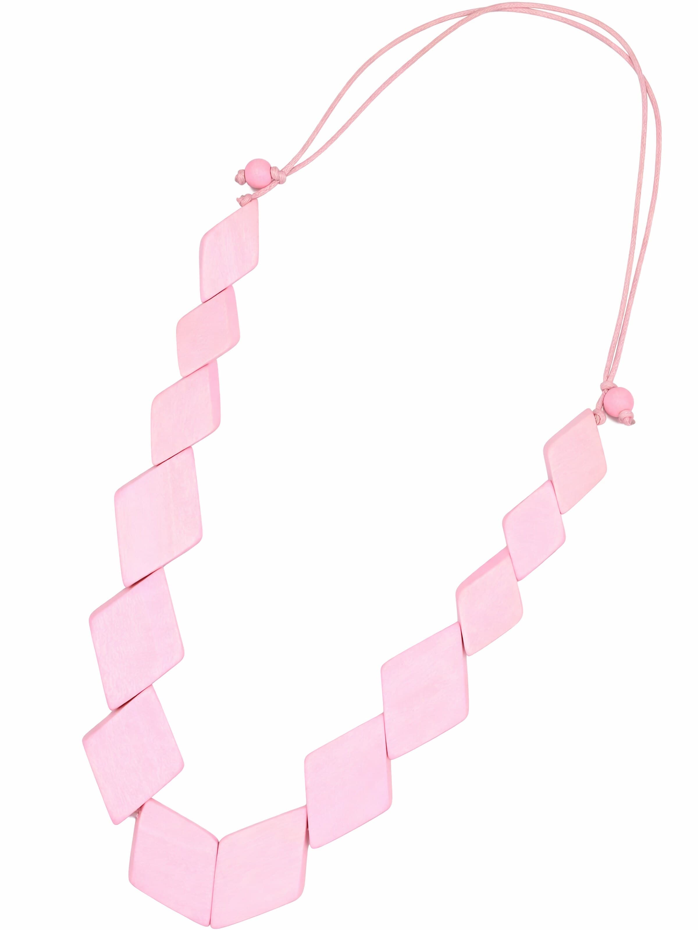 COLLEZIONE ALESSANDRO Necklace 'Raute' in Pink