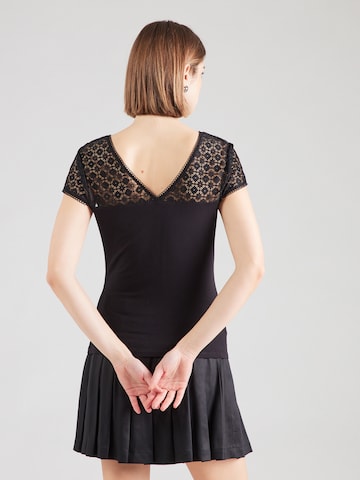 Morgan T-Shirt 'FIK' in Schwarz
