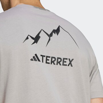 T-Shirt fonctionnel ADIDAS TERREX en gris