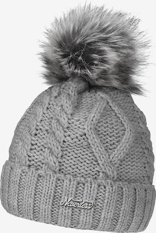 Neverless Beanie 'Julie' in Grey: front