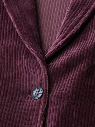 Blazer 'Short Soft Corduroy Blazer 213164' di STREET ONE in lilla