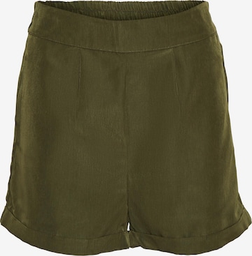 VERO MODA Regular Pleat-front trousers 'Bibi' in Green: front