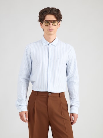 BOSS Regular Fit Hemd 'Mysoft_2' in Blau: Vorderseite