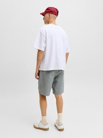 JACK & JONES regular Lærredsbukser 'JPSTJAIDEN ROCCO' i grå