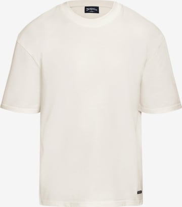 Dropsize T-Shirt in Beige: predná strana