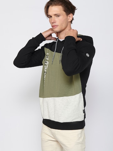 Sweat-shirt KOROSHI en vert