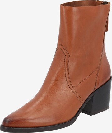 Paul Green Ankle Boots '8075' in Brown: front