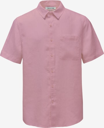 Salsa Jeans Button Up Shirt 'Birmingham' in Pink: front