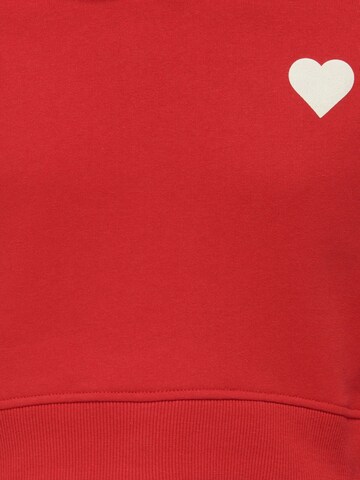 Sweat-shirt ONLY GIRLS en rouge