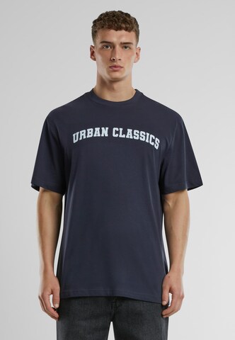 Maglietta di Urban Classics in blu: frontale