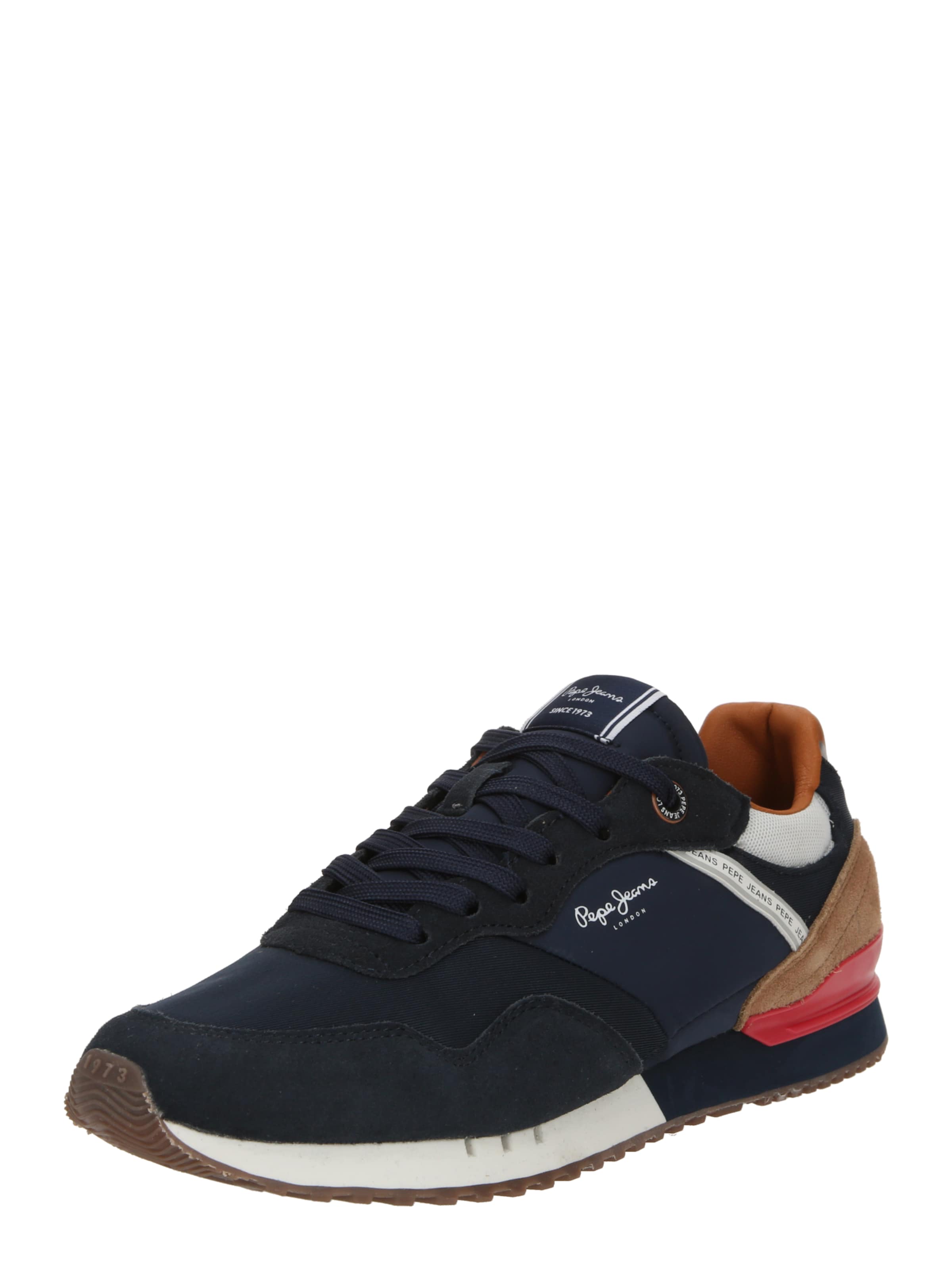Pepe Jeans Platform trainers 'London' in Blue: front