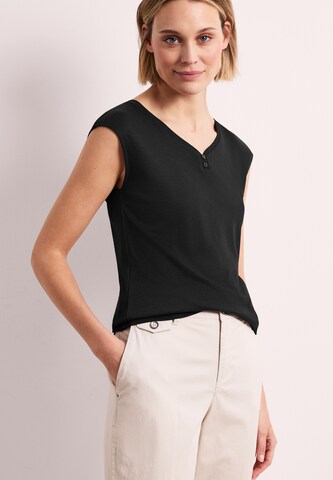 STREET ONE Shirt in Black: front