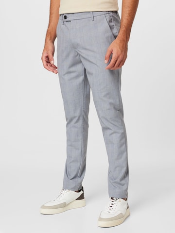 Coupe slim Pantalon chino 'Marco Connor' JACK & JONES en bleu : devant