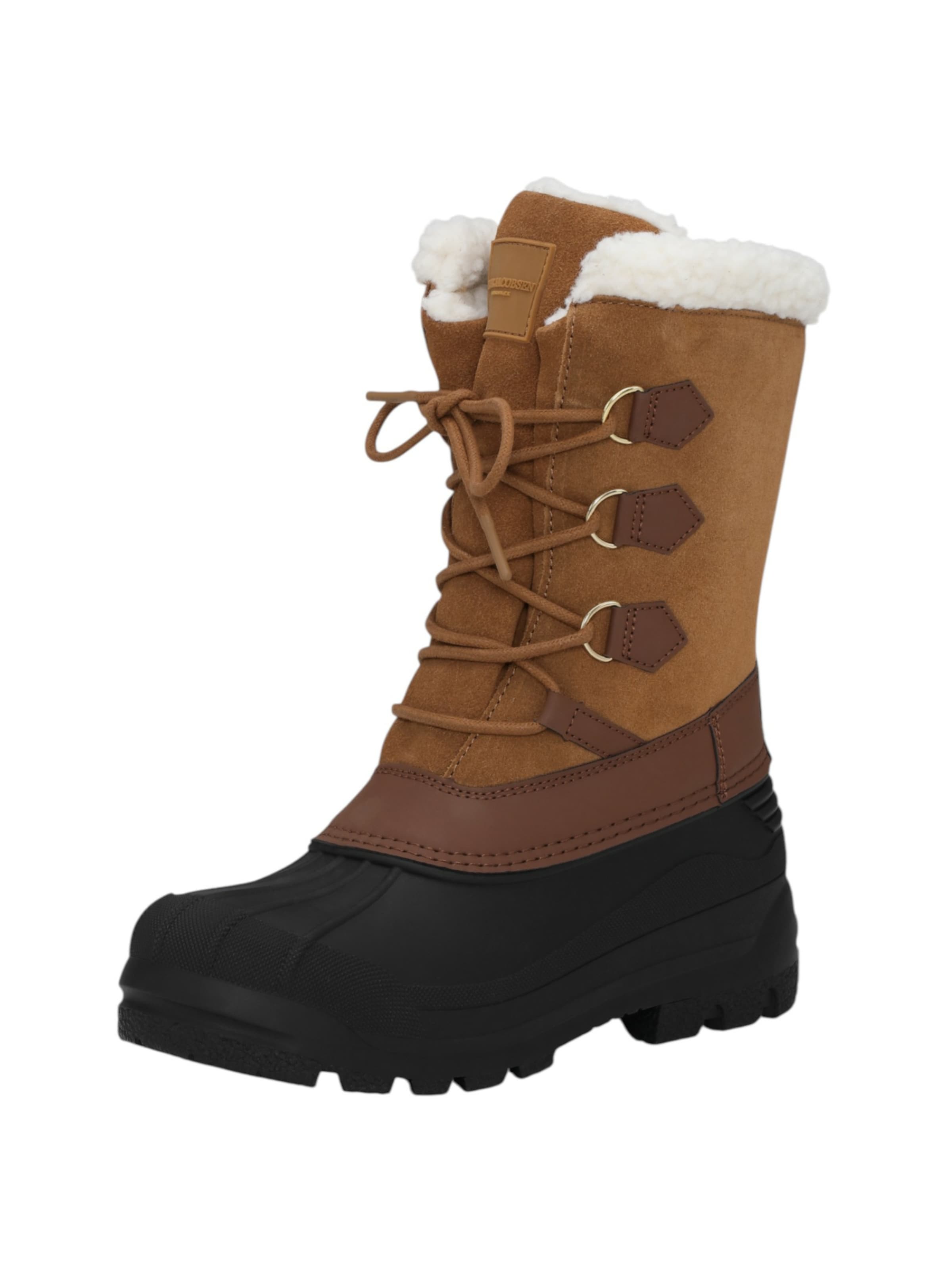 ILSE JACOBSEN Boots 'COLDY01' in Bruin: voorkant
