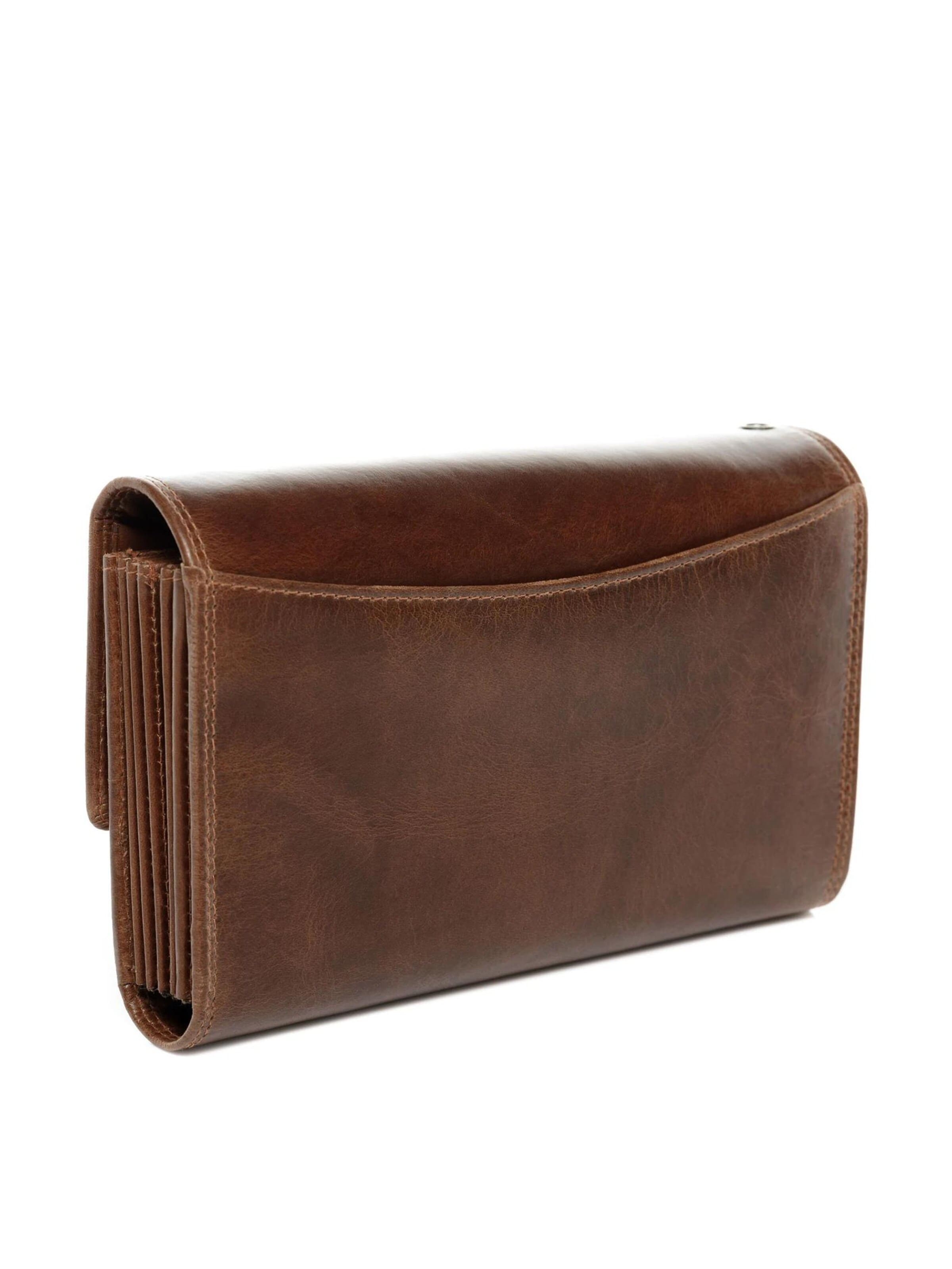 SID & VAIN Fanny Pack 'Kellner-Geldbörse & Holster ABERDEEN' in Brown