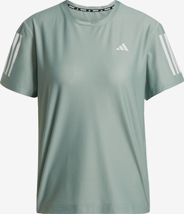 T-shirt fonctionnel 'Own The Run' ADIDAS PERFORMANCE en vert : devant