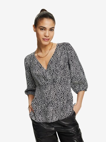 ESPRIT Blouse in Zwart: voorkant