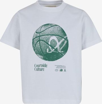 Another Cotton Lab Póló 'Courtside' - fehér: elől