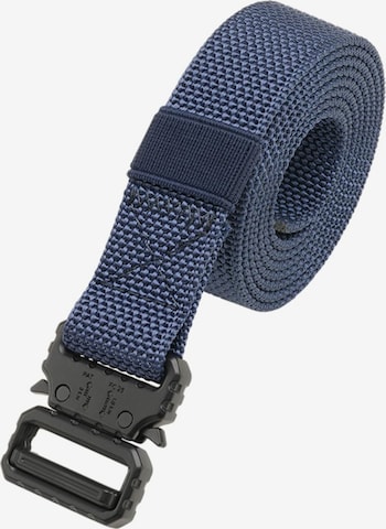 Cintura 'Tactical Belt' di Brandit in blu: frontale