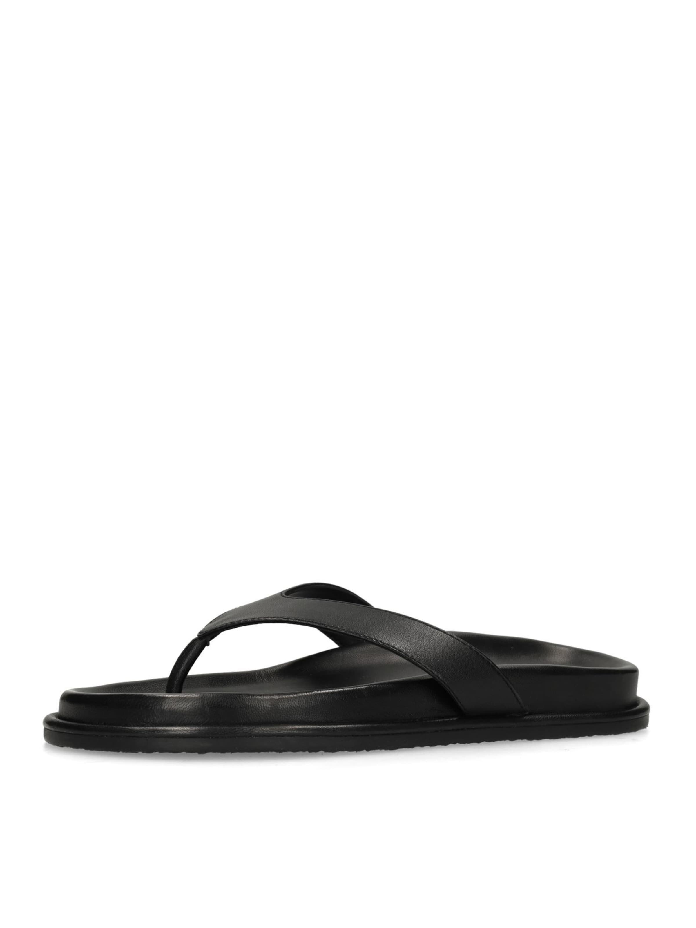 Mule SACHA en noir : devant