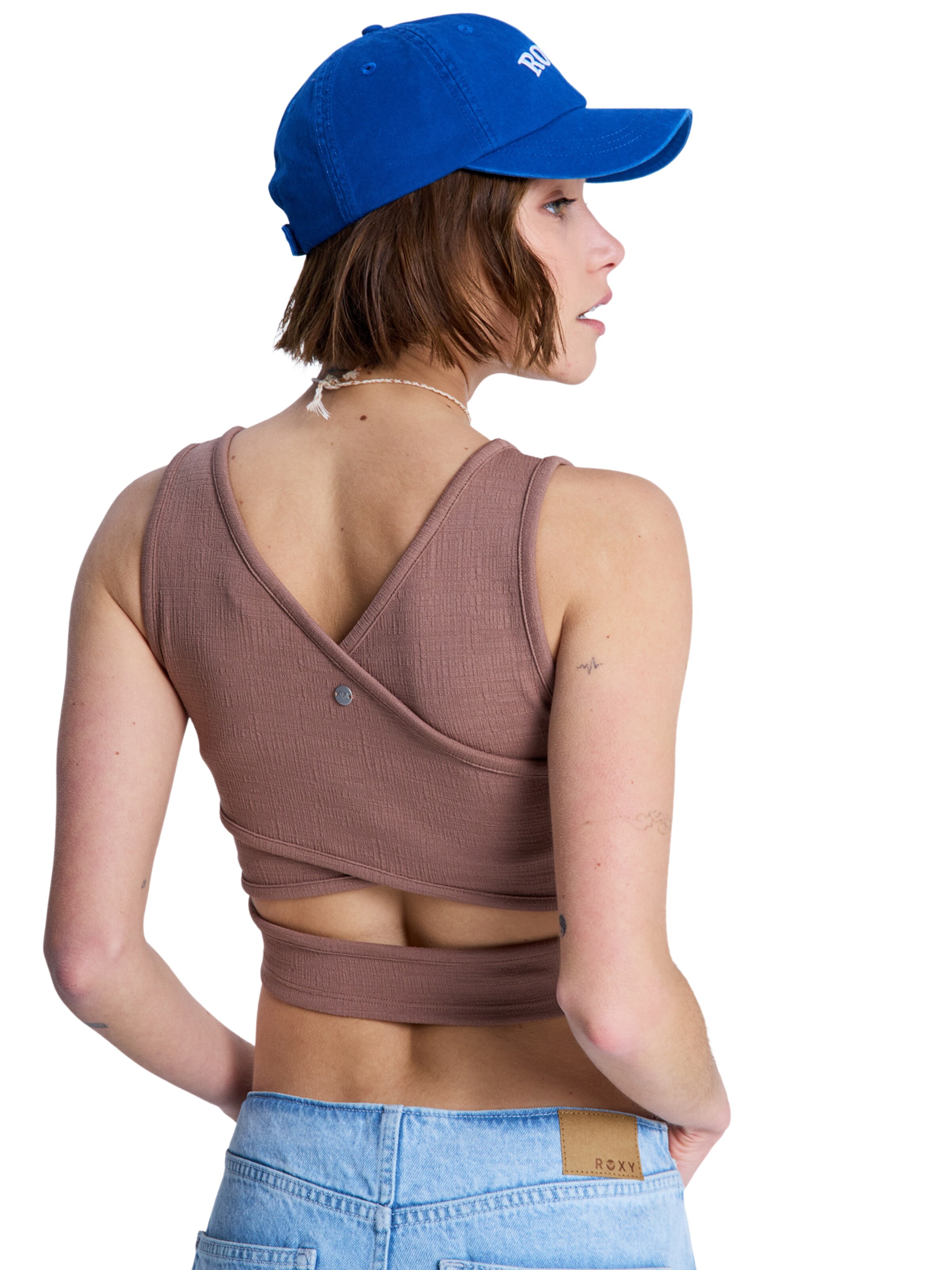 ROXY Top in Brown