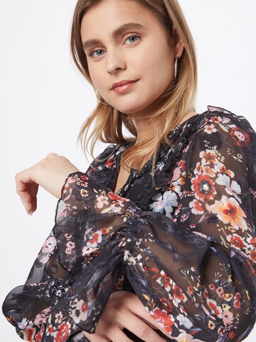 Nasty Gal Blouse 'Your Game' in Zwart