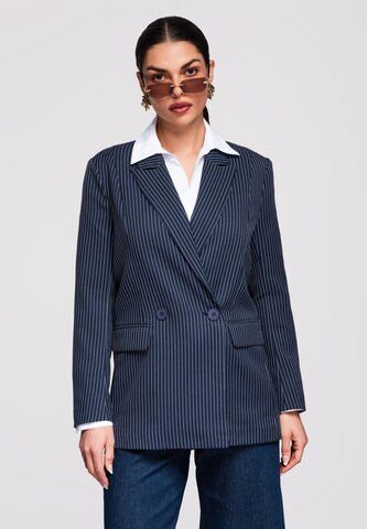 Ombre Blazers in Blauw: voorkant