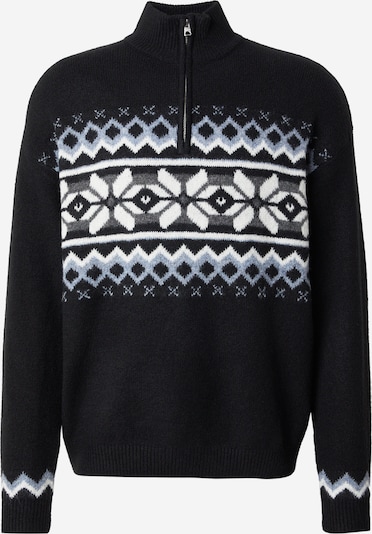 Only & Sons Neulepaita 'ONSCONRAD' värissä opaali / harmaa / musta / valkoinen, Tuotenäkymä