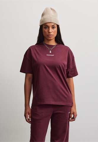 Pegador T-Shirt 'Bracy' in Rot: Vorderseite
