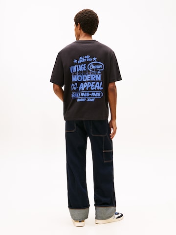 Tommy Jeans Футболка в Черный: спереди