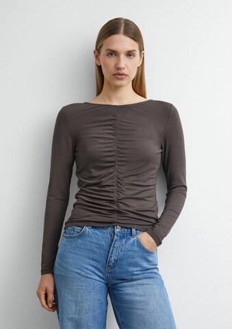 COMMA Shirt in Brown: front