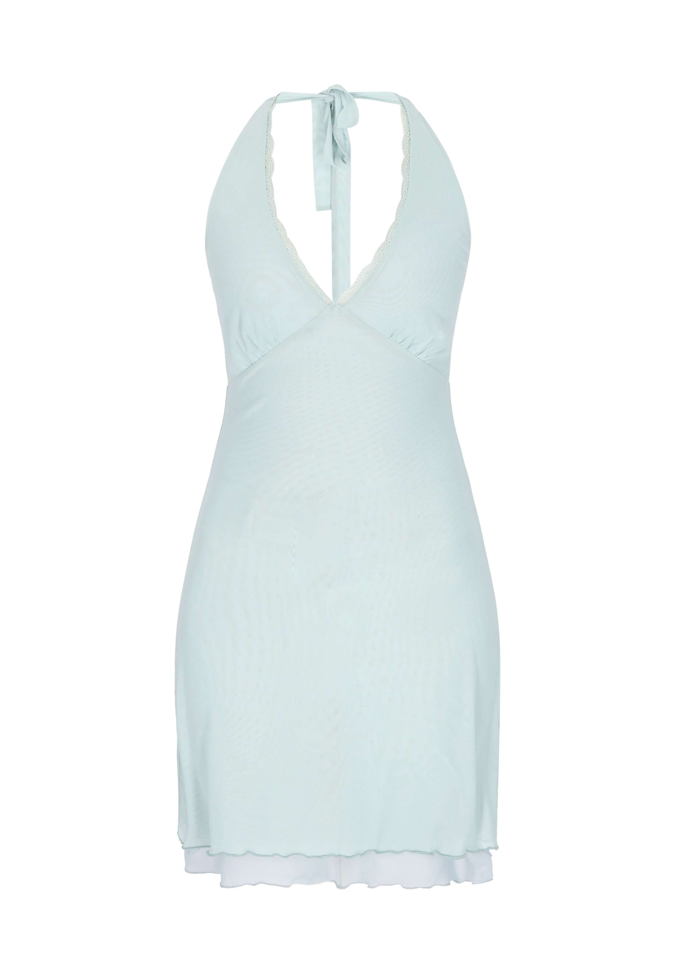 MYMO Jurk in Blauw: voorkant