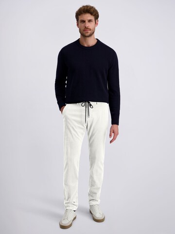 PIERRE CARDIN Tapered Trousers 'Confolens' in Beige