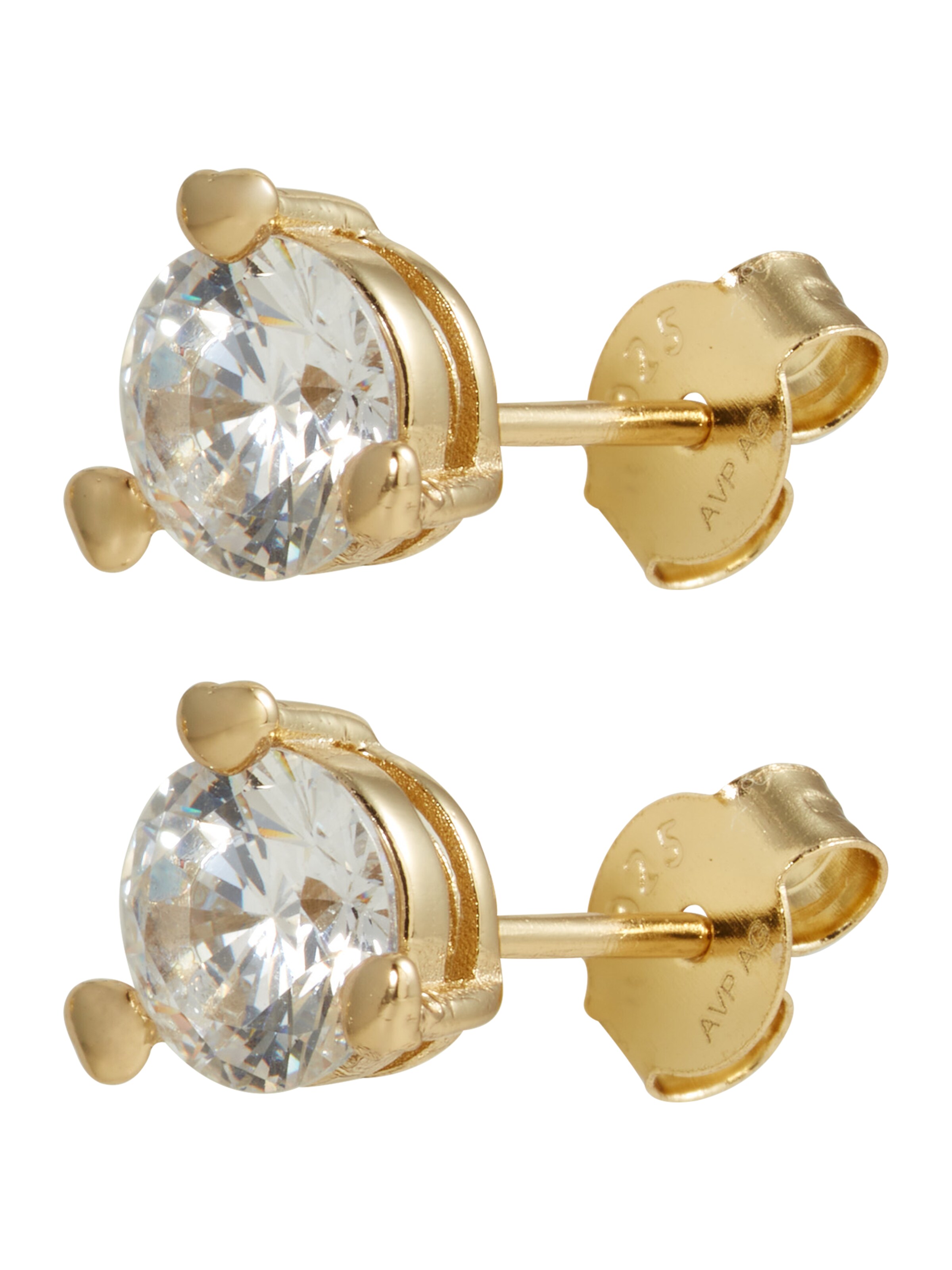 Glanzstücke München Ohrringe in Gold: Vorderseite