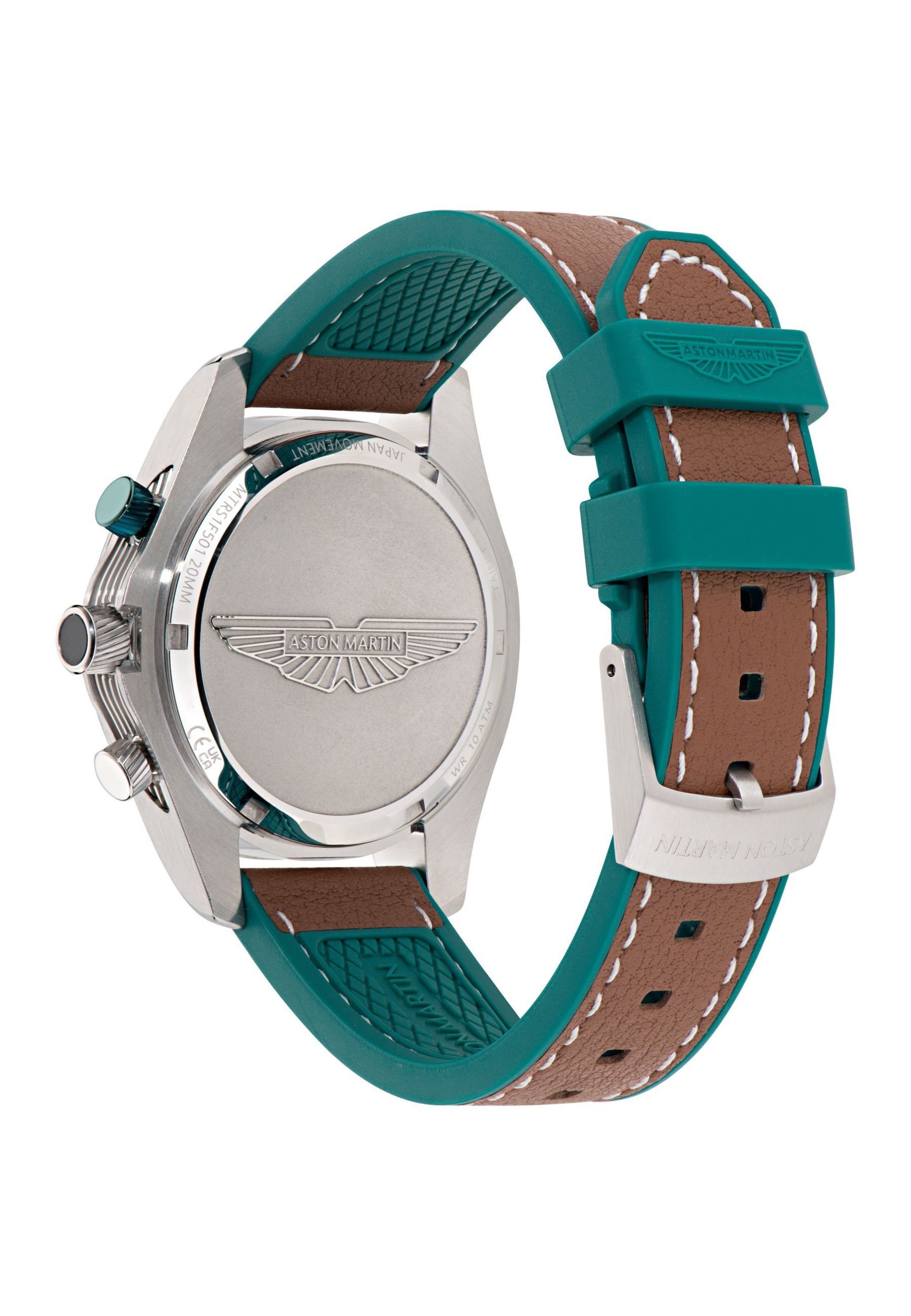 Montre à affichage analogique ' SGT W ' Aston Martin en marron