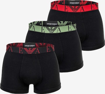Emporio Armani Boxerky – černá: přední strana