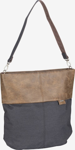 ZWEI Crossbody Bag 'Olli OT12' in Brown: front