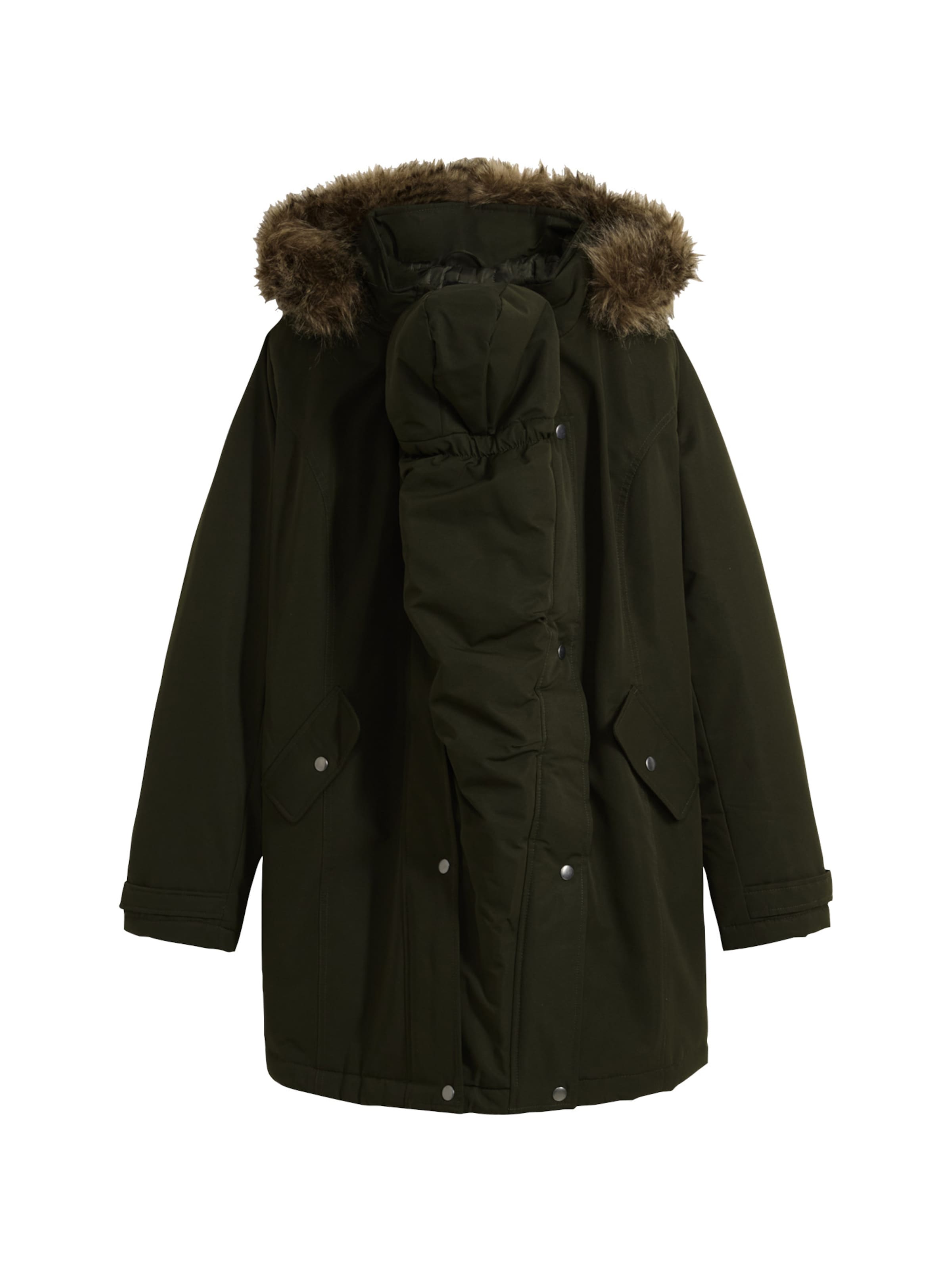 bonprix Umstandsjacke ' ' in Grün: Vorderseite