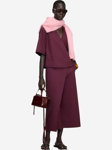 Adolfo Dominguez Top in Rood