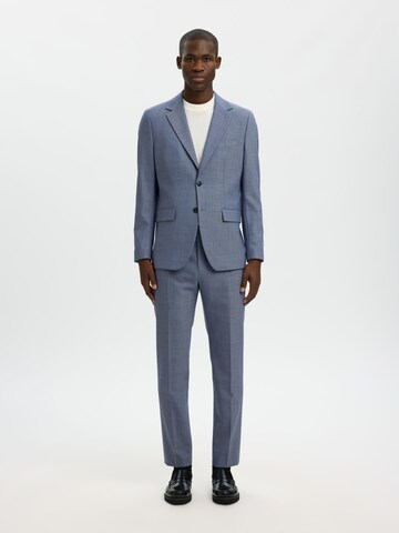SELECTED Slim fit Colbert in Blauw: voorkant