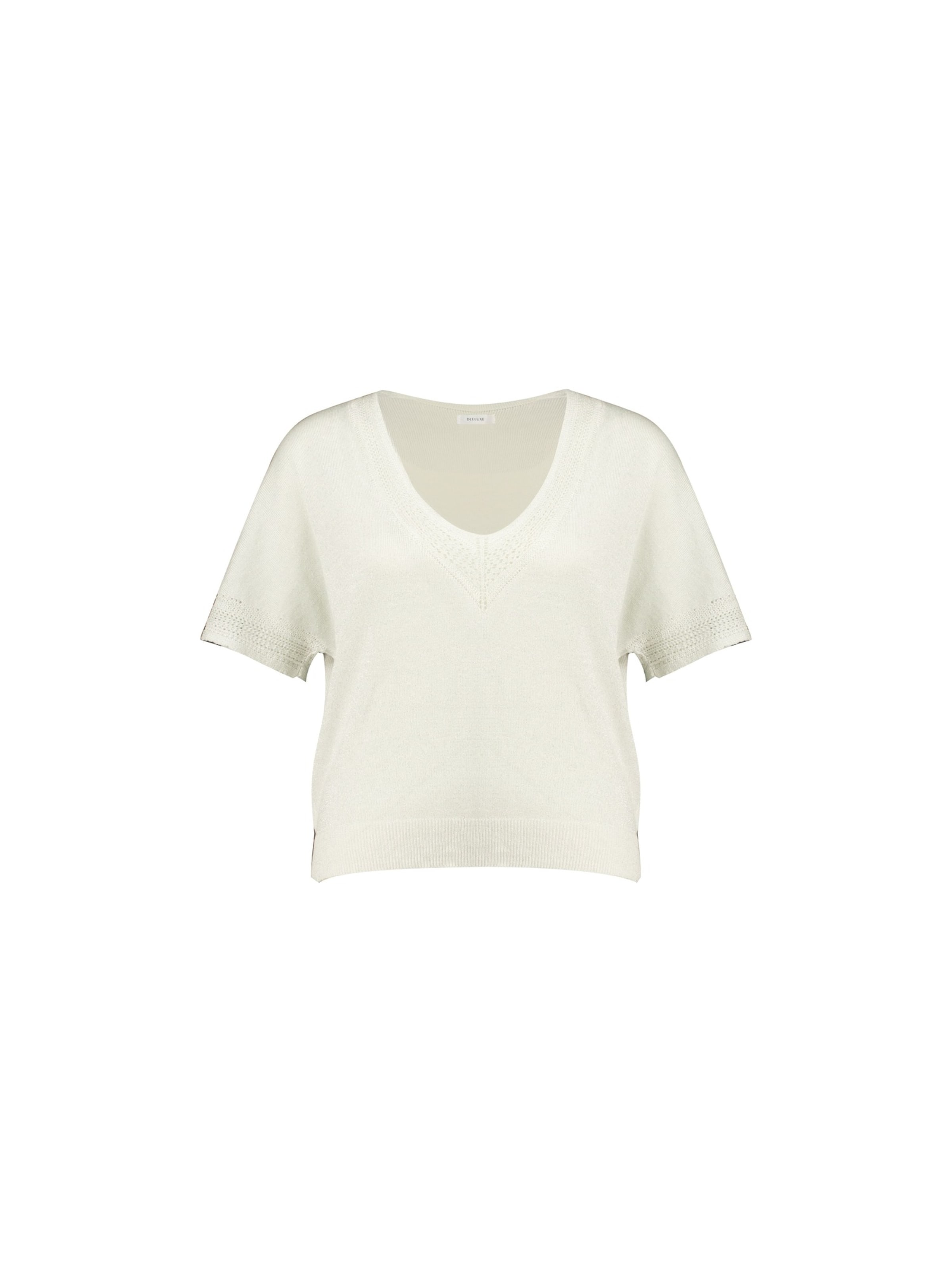 Deeluxe Pullover 'Marlyn' in Weiß: Vorderseite