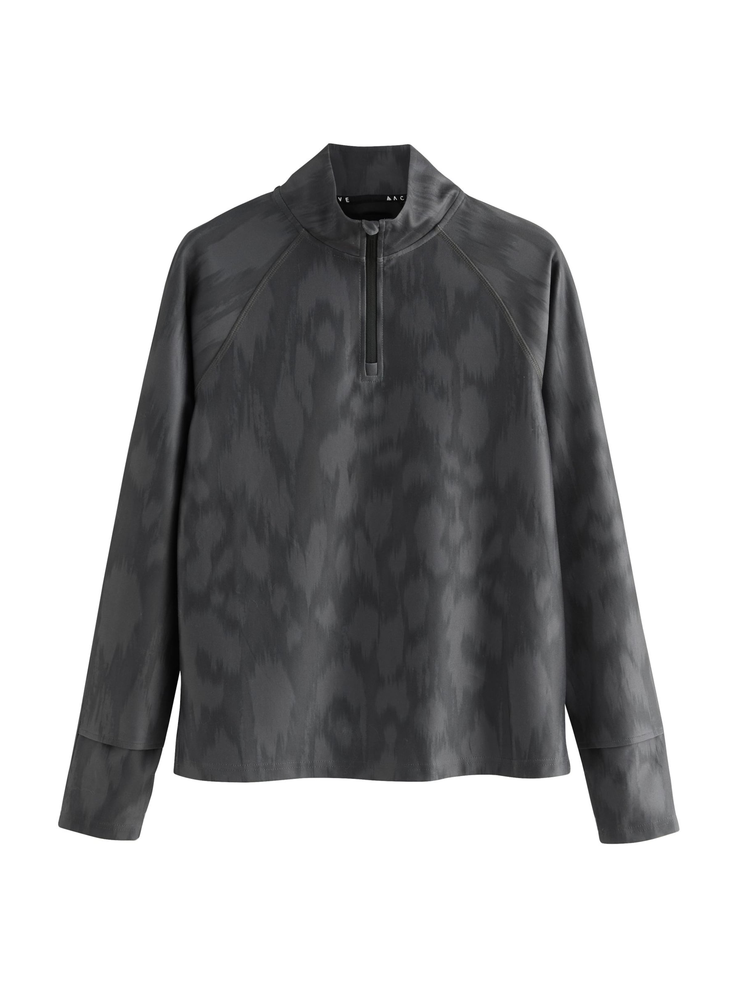 Next Funkčné tričko &#x27;Active Quarter&#x27; - Čierna: predná strana