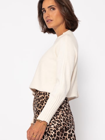 SASSYCLASSY Oversized Sweater in White