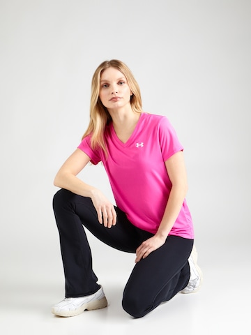 T-shirt fonctionnel UNDER ARMOUR en rose