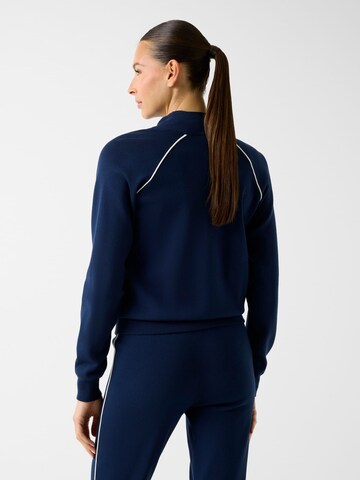 GUESS Zip-Up Hoodie in Blue