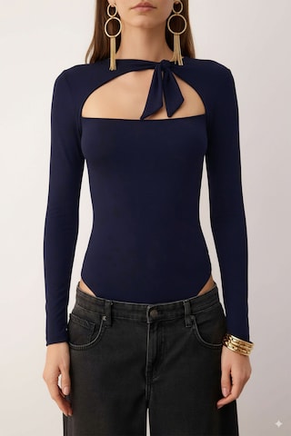 Trendyol - Body camiseta en azul
