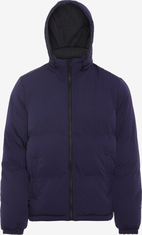 BRAELYN Winter Jacket in Blue: front