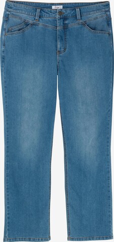 SHEEGO Jeans in Blue: front